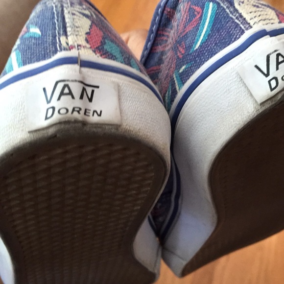 Vans Van Doren pattern denim/palm fronds - Picture 8 of 8